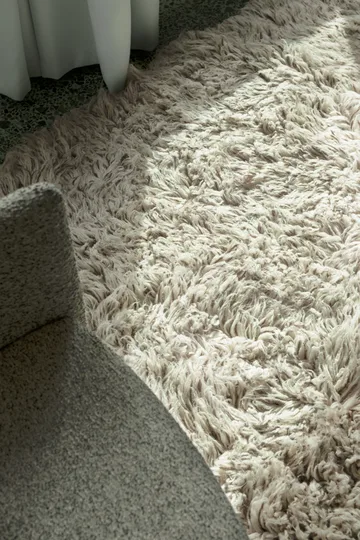 Dywan Shaggy 200x300 cm - Bone White - Layered