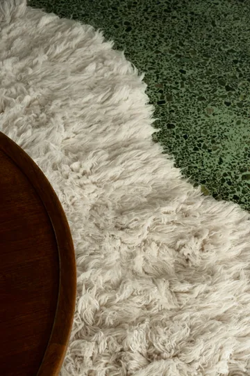 Dywan Shaggy 300x400 cm - Bone White - Layered