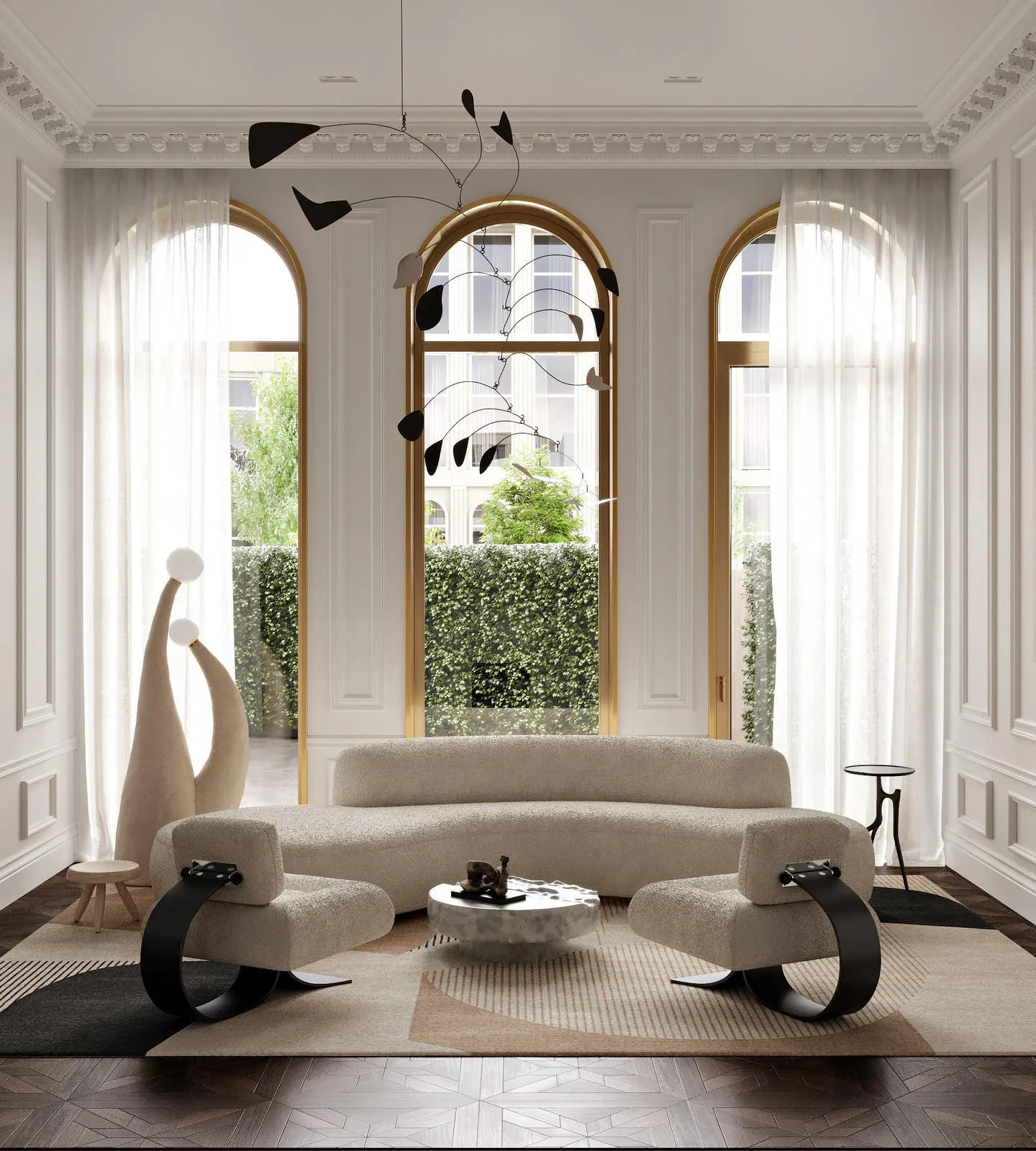 Dywan wełniany Birch, 200x300 cm Layered