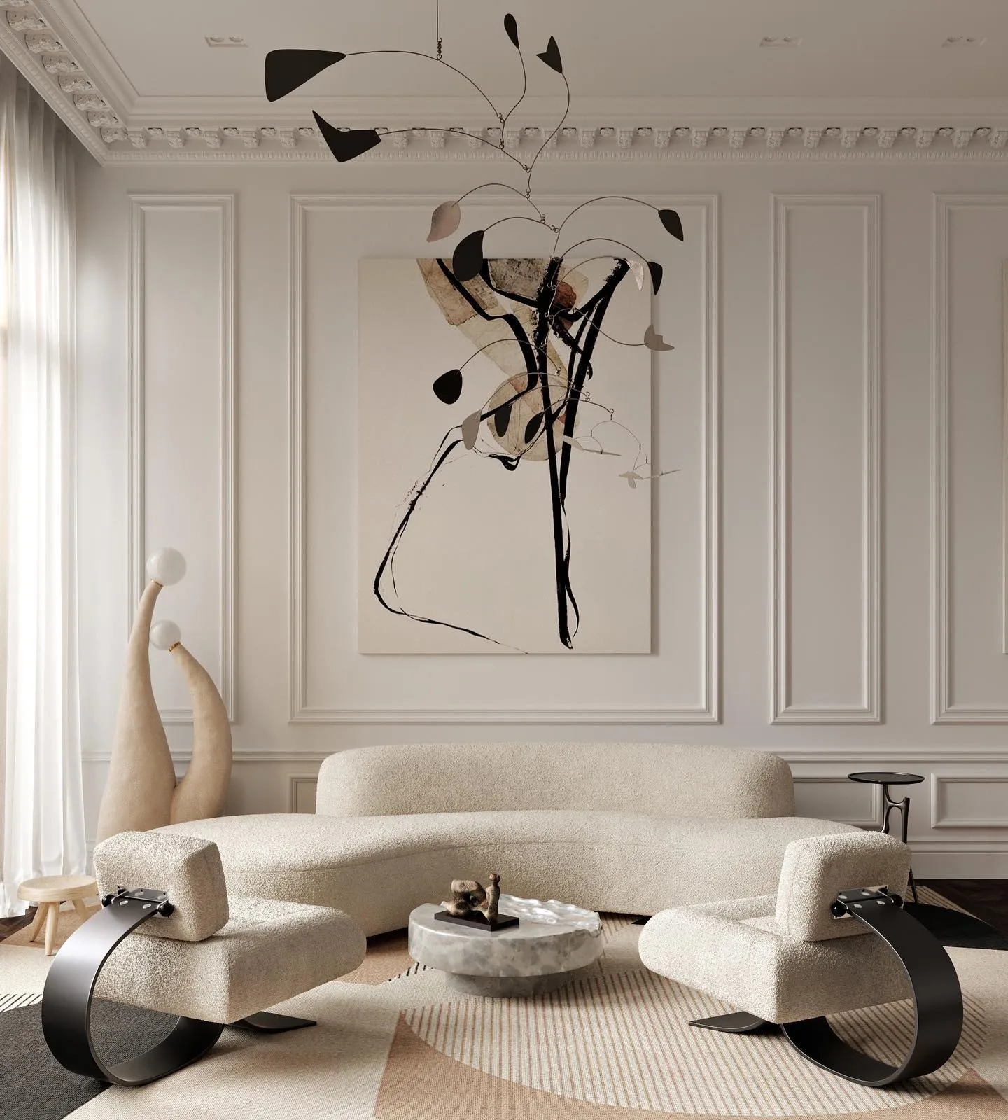 Dywan wełniany Birch, 300x400 cm Layered