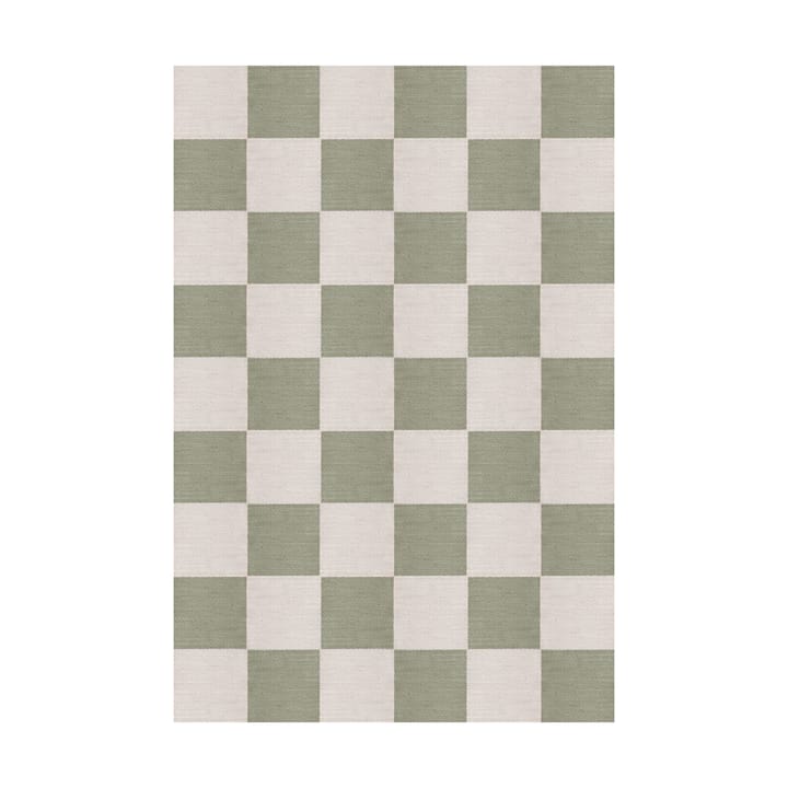 Dywan wełniany Chess - Sage, 140x200 cm - Layered