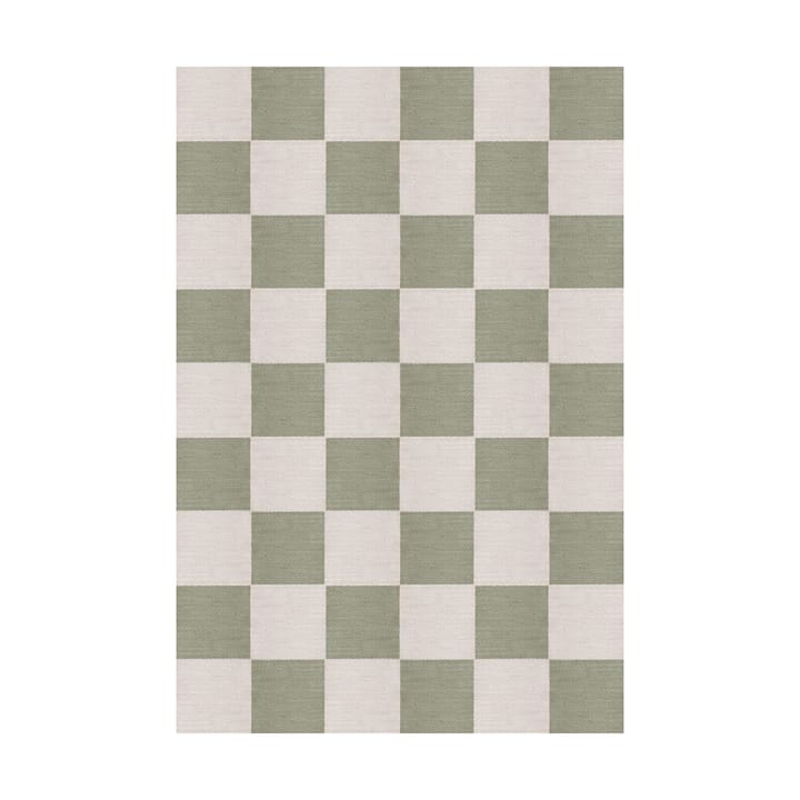 Dywan wełniany Chess - Sage, 200x300 cm - Layered