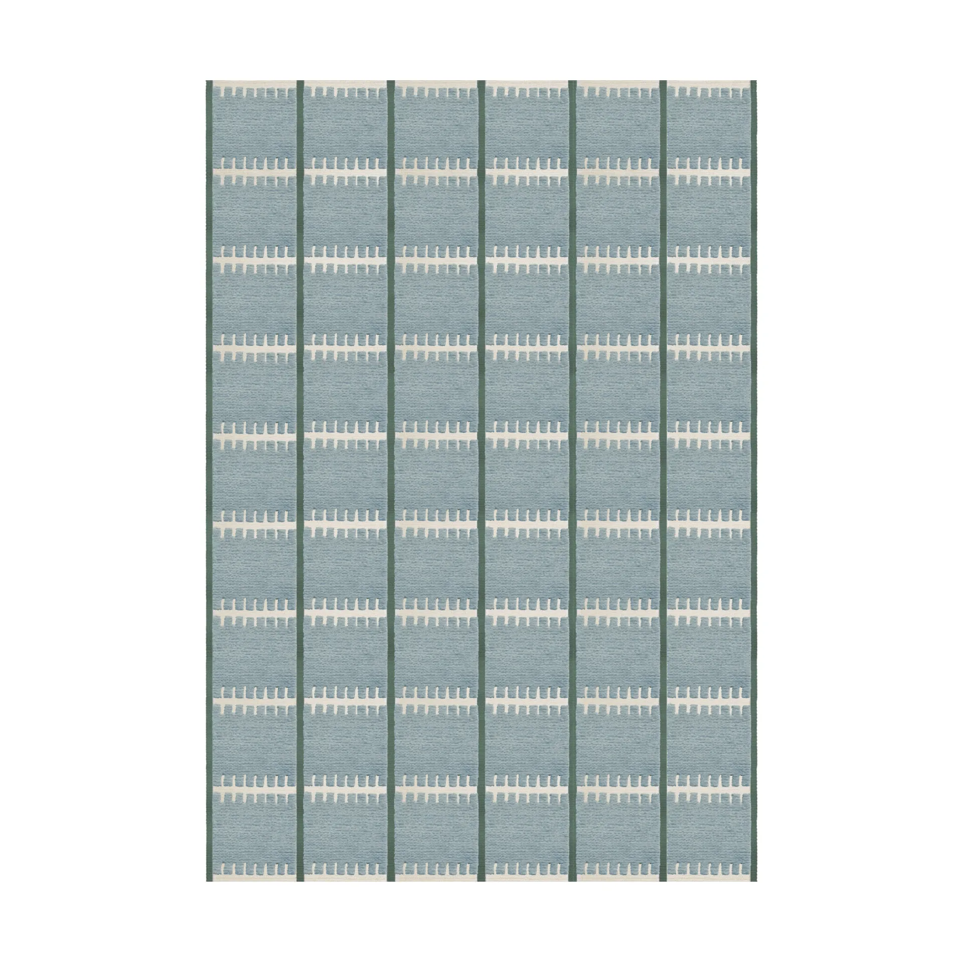 Dywan wełniany Lilly , Blue, 180x270 cm Layered