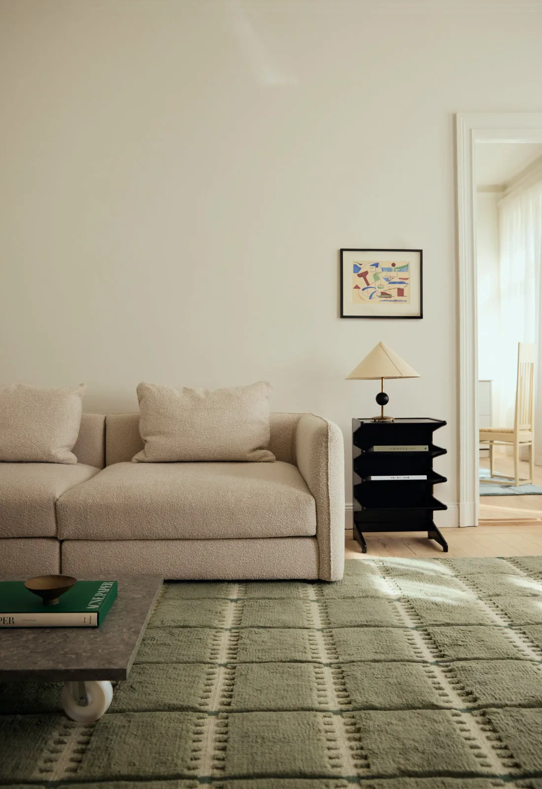 Dywan wełniany Lilly , Green, 180x270 cm Layered