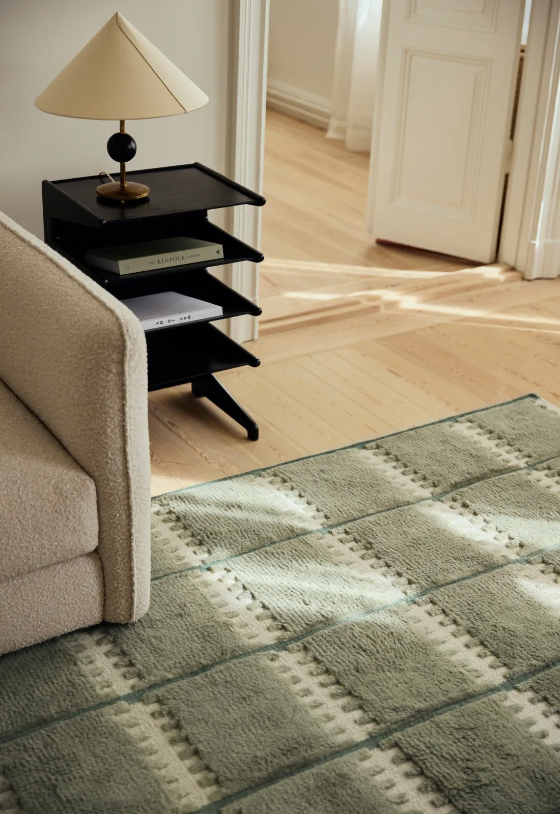 Dywan wełniany Lilly , Green, 300x400 cm Layered