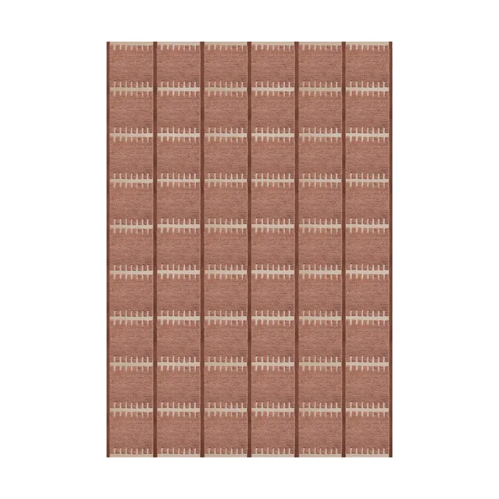 Dywan wełniany Lilly  - Rust, 200x300 cm - Layered