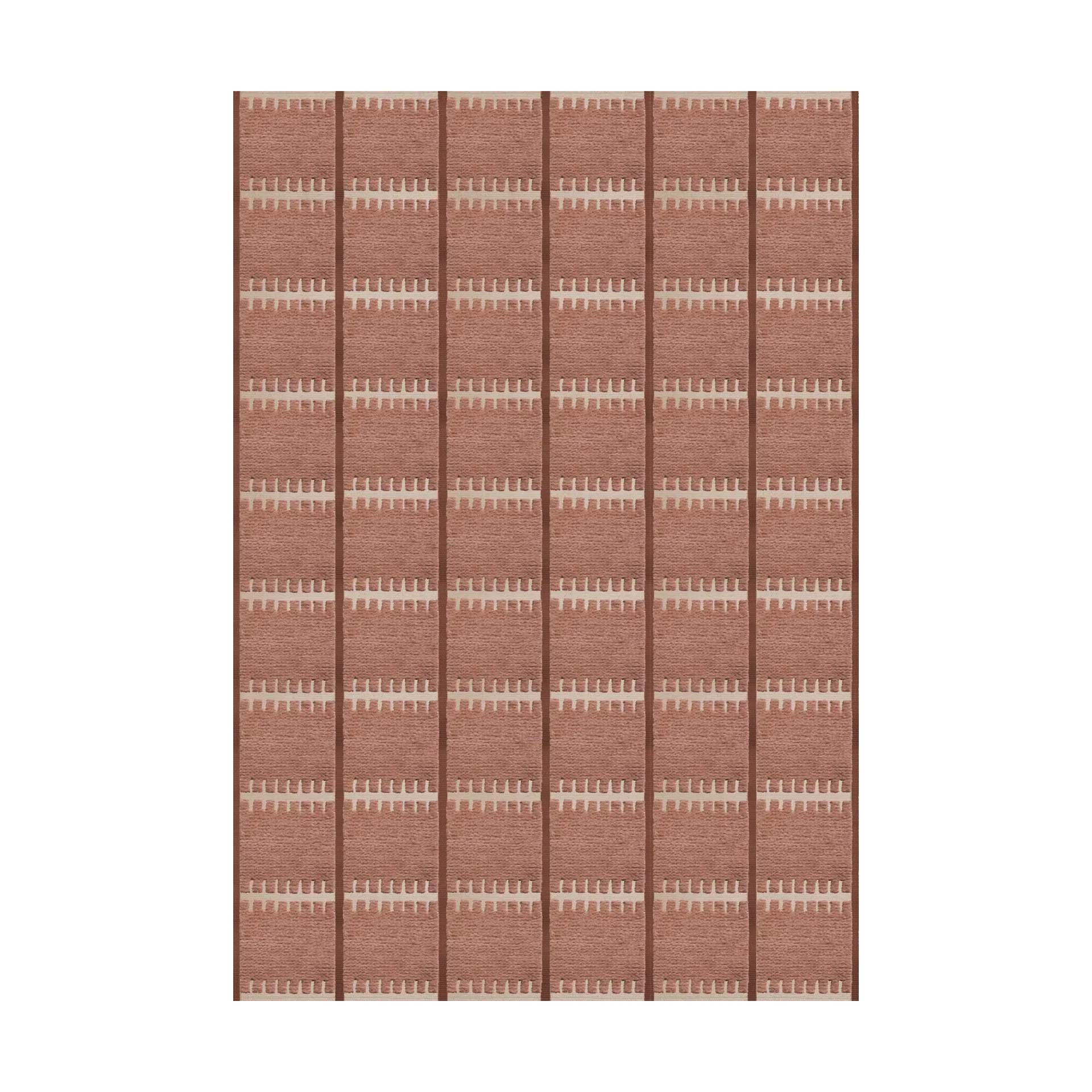 Dywan wełniany Lilly , Rust, 300x400 cm Layered