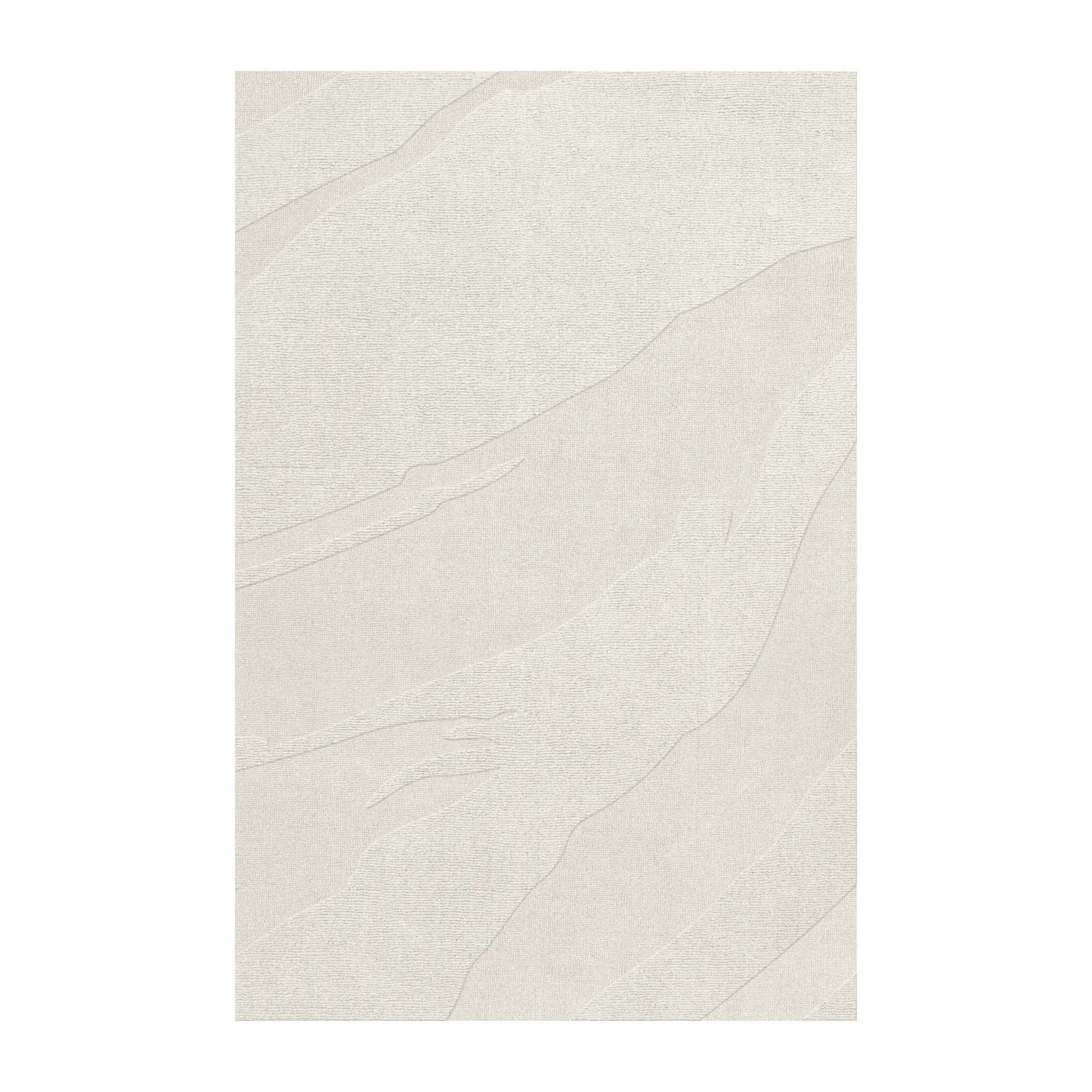 Dywan wełniany Nami, Bone White 180x270 cm Layered