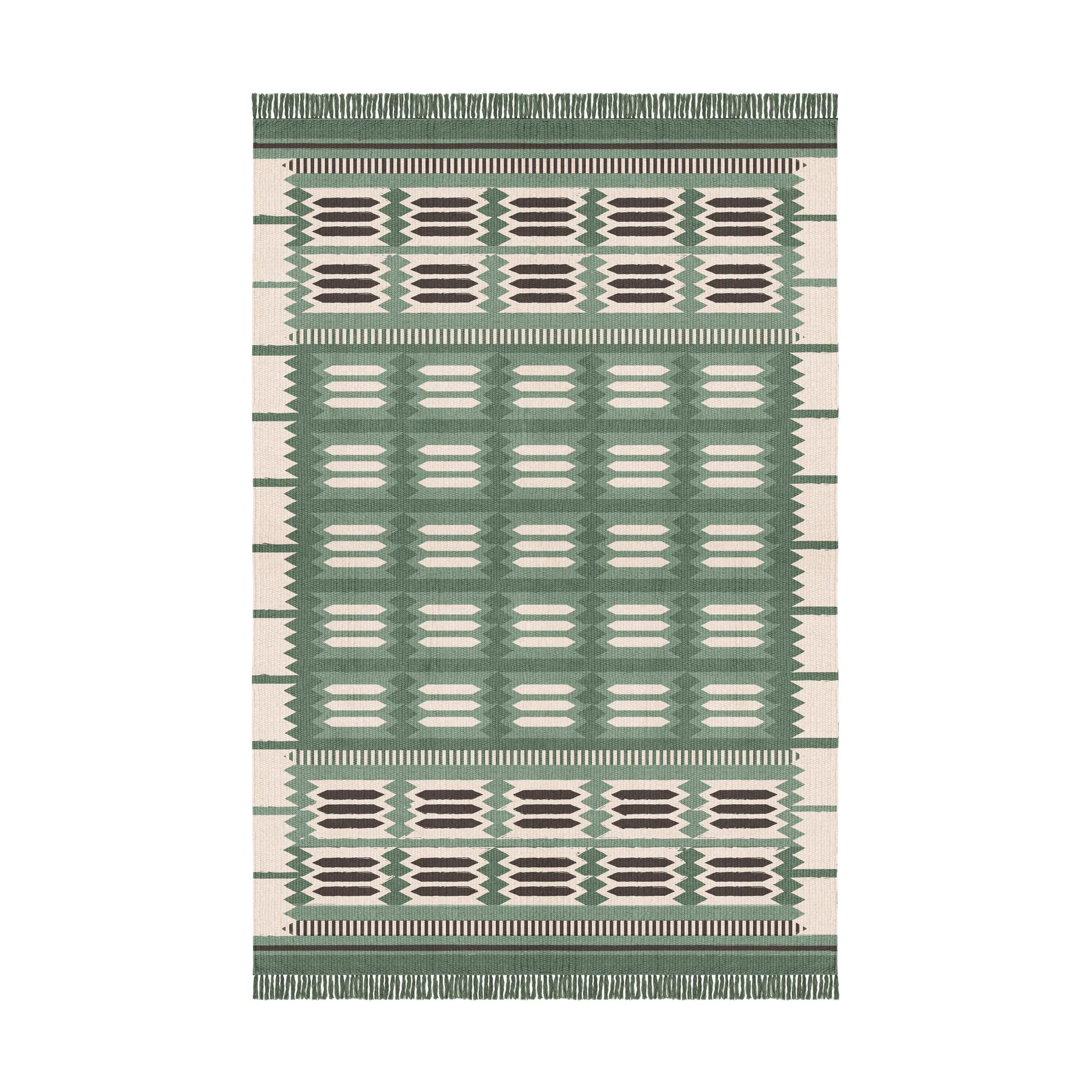 Dywan wełniany Röllakan Hilma, Fern, 200x300 cm Layered