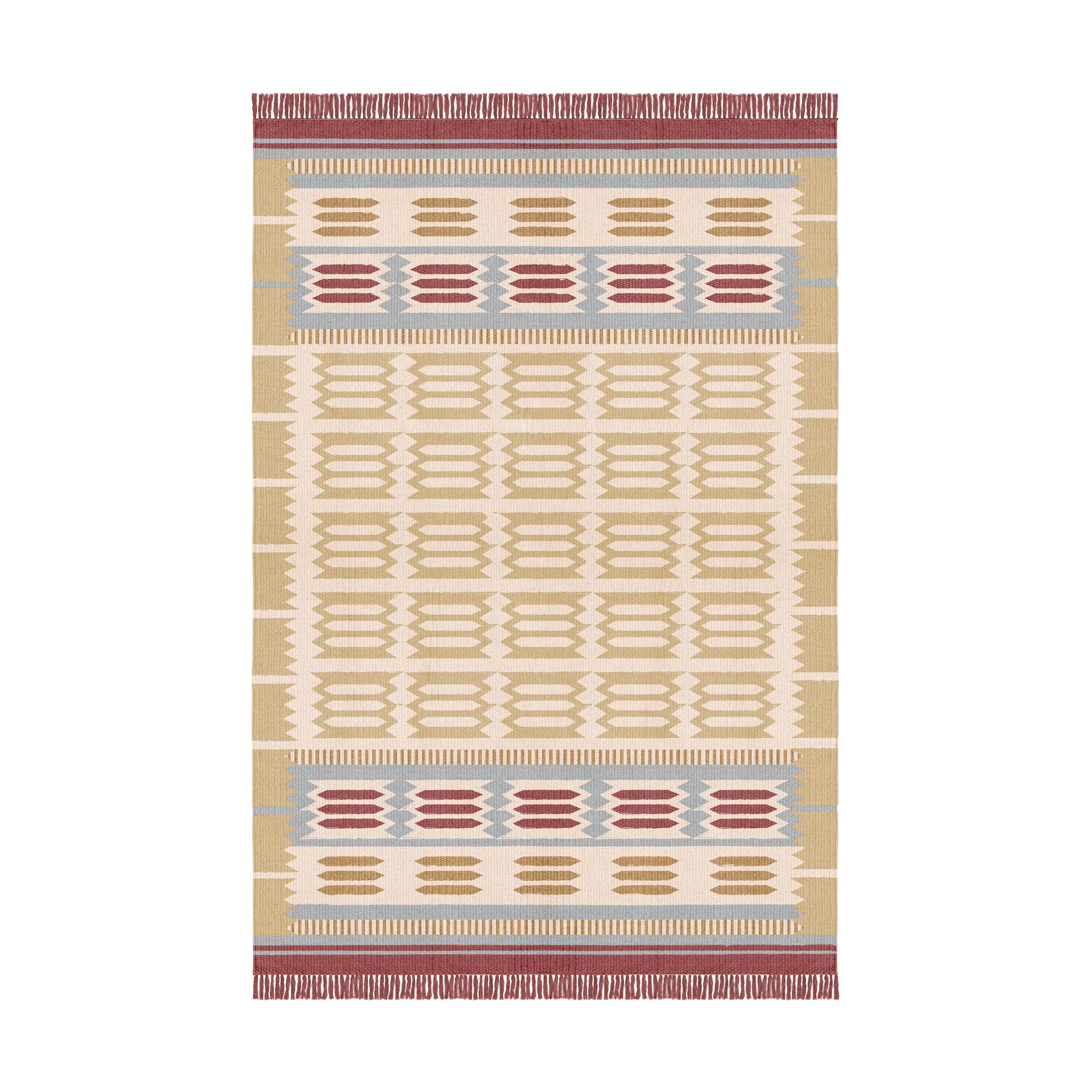 Dywan wełniany Röllakan Hilma, Meadow, 140x200 cm Layered