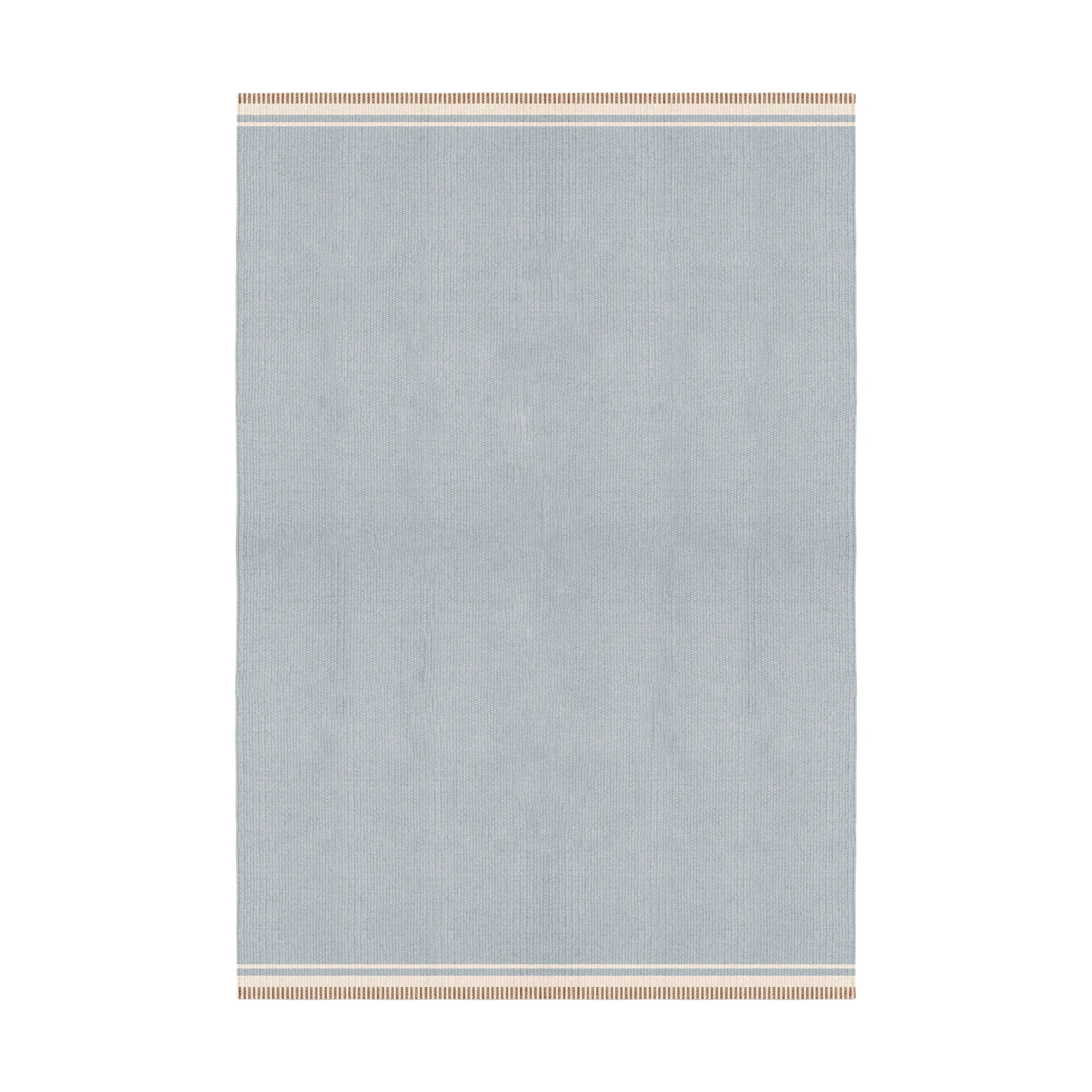 Dywan wełniany Röllakan Solid, Sky blue, 180x270 cm Layered