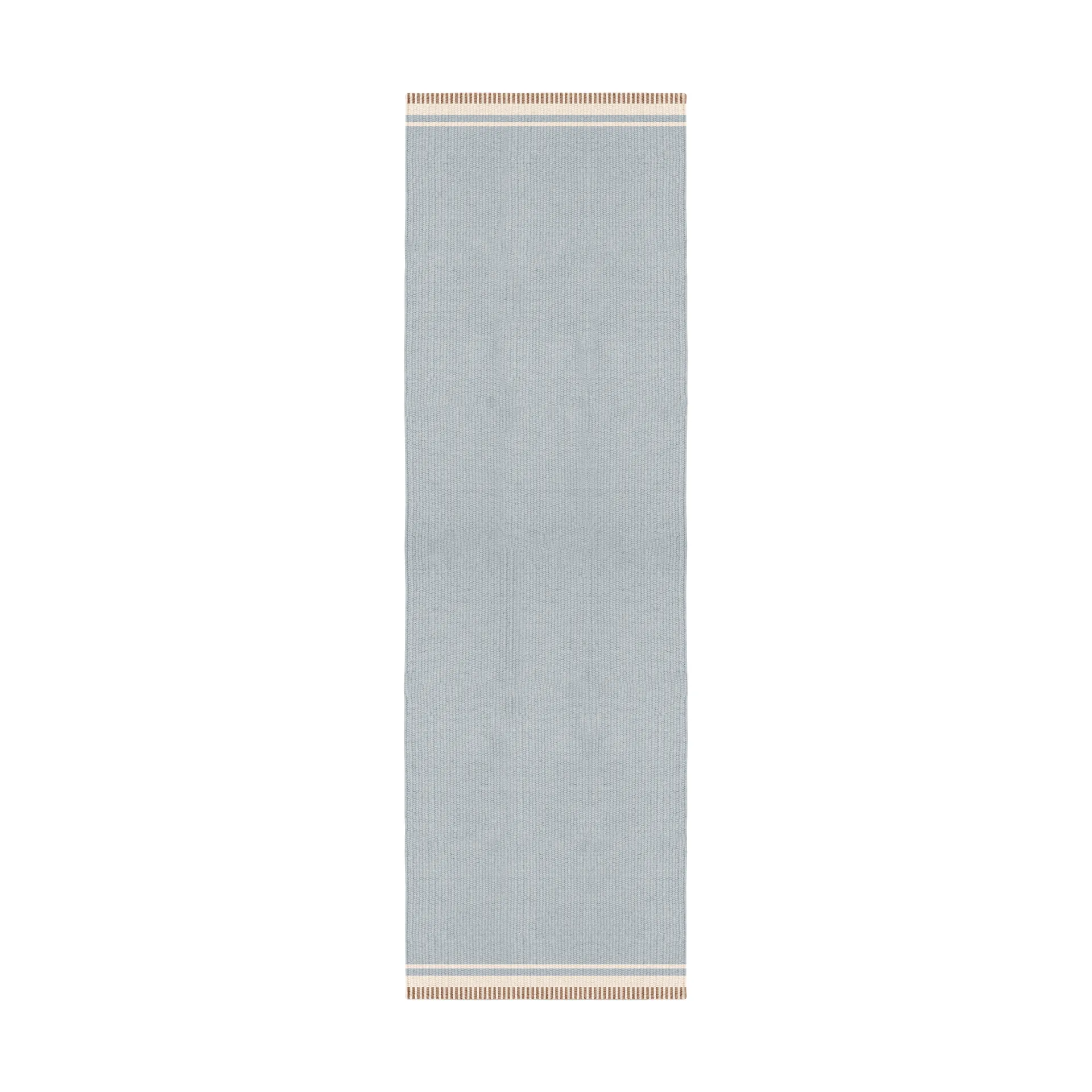 Dywan wełniany Röllakan Solid, Sky blue, 75x240 cm Layered