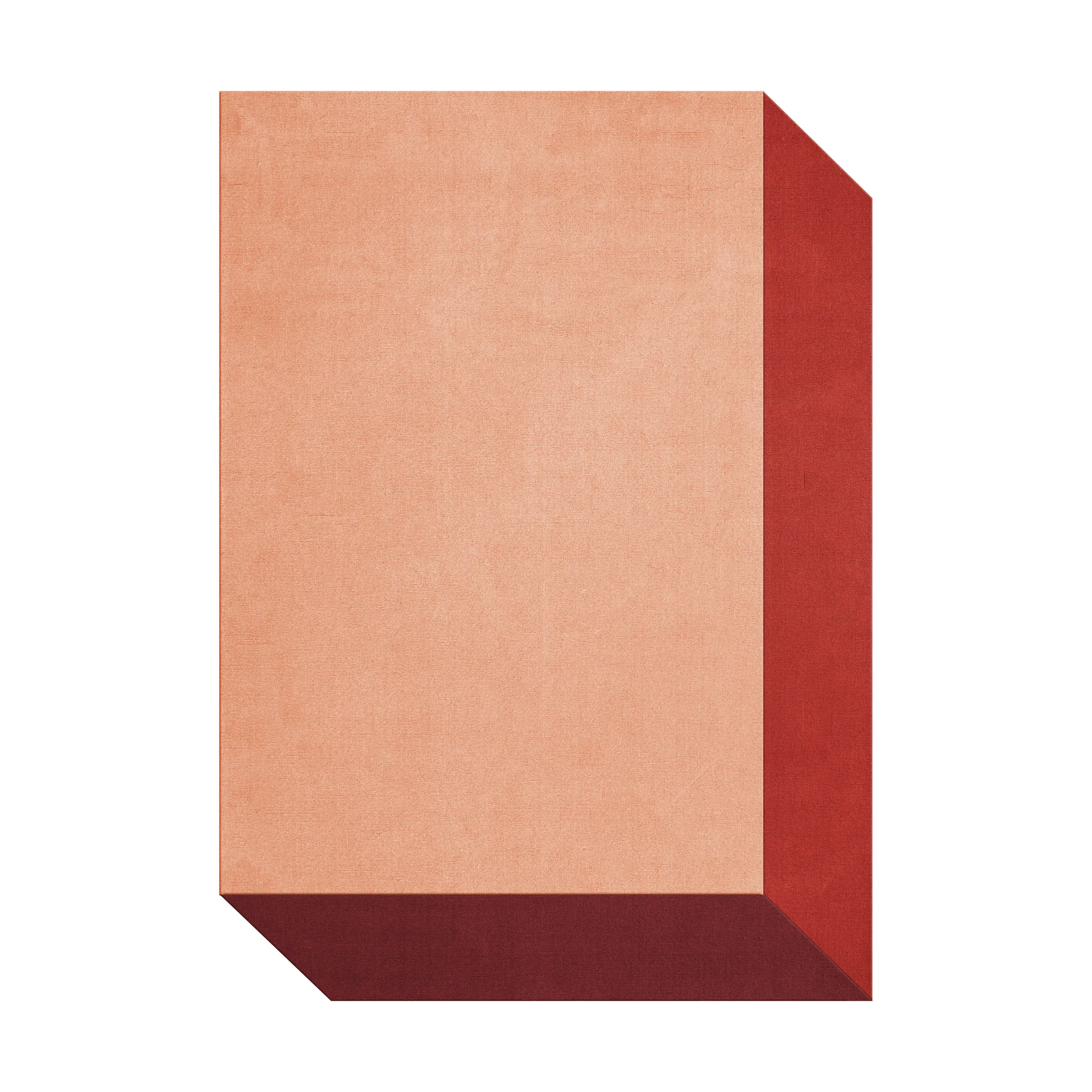 Dywan wełniany Teklan Box, Corals, 300x400 cm Layered