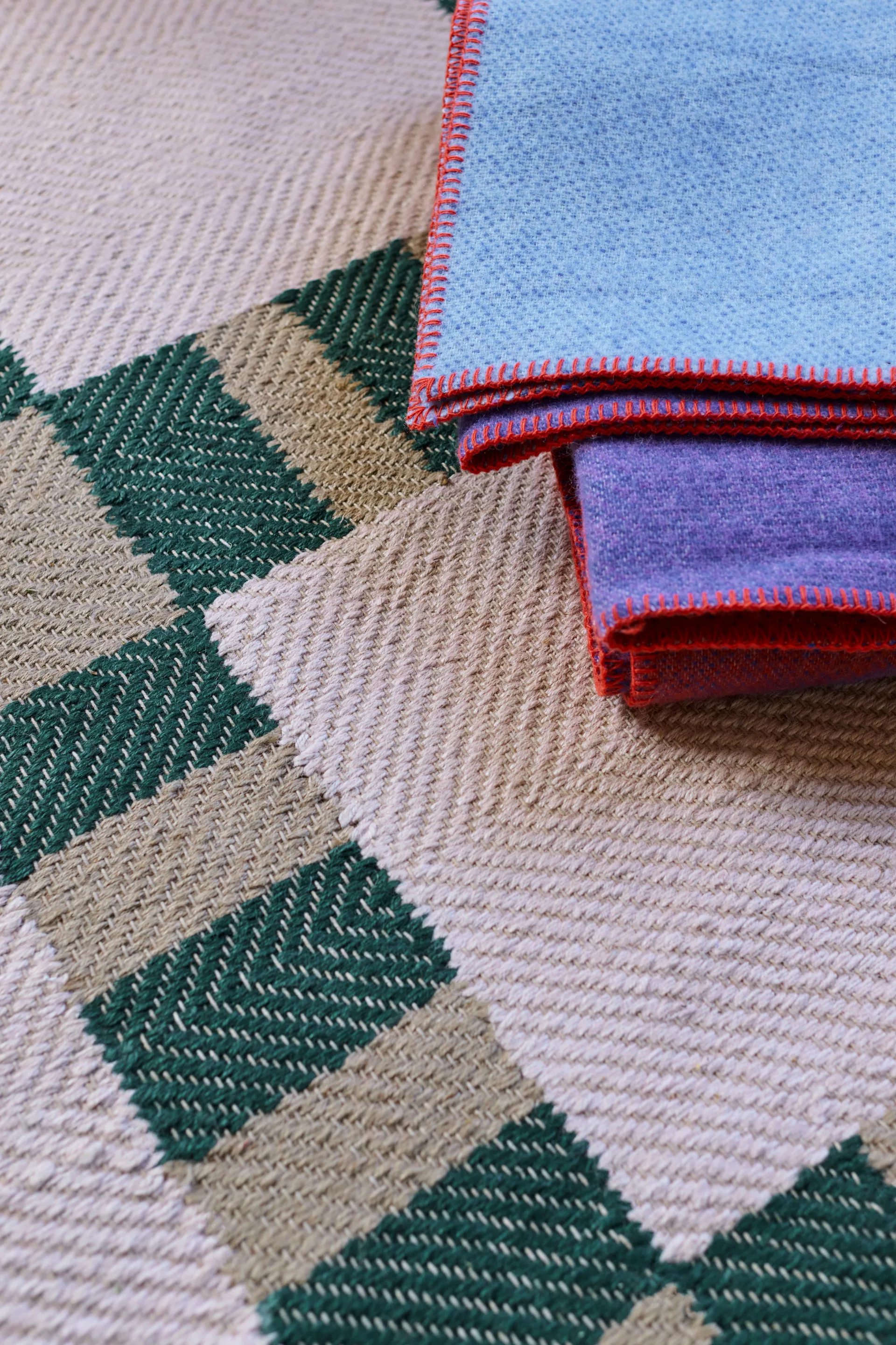 Evelina Kroon dywan z juty 200x300 cm, Korean chives Layered