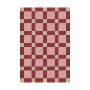 Evelina Kroon dywan z juty 200x300 cm - Plum punsch - Layered