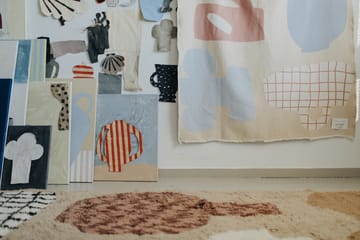 Kocyk bawełniany Picnic 130x220 cm - Beż - Layered