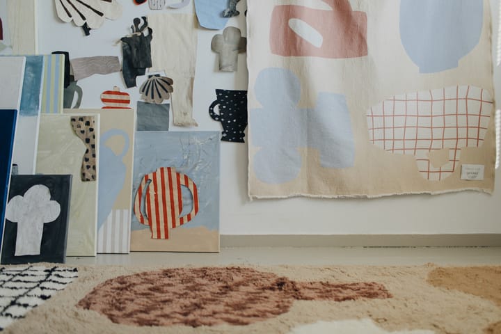 Kocyk bawełniany Picnic 130x220 cm, Beż Layered