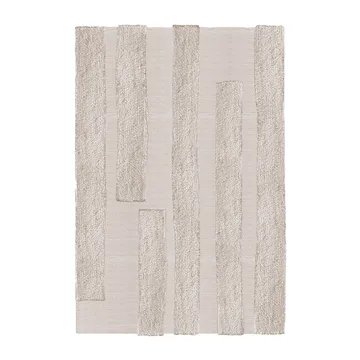 Punja Bricks dywan wełniany - Sand Melange, 160x230 cm - Layered