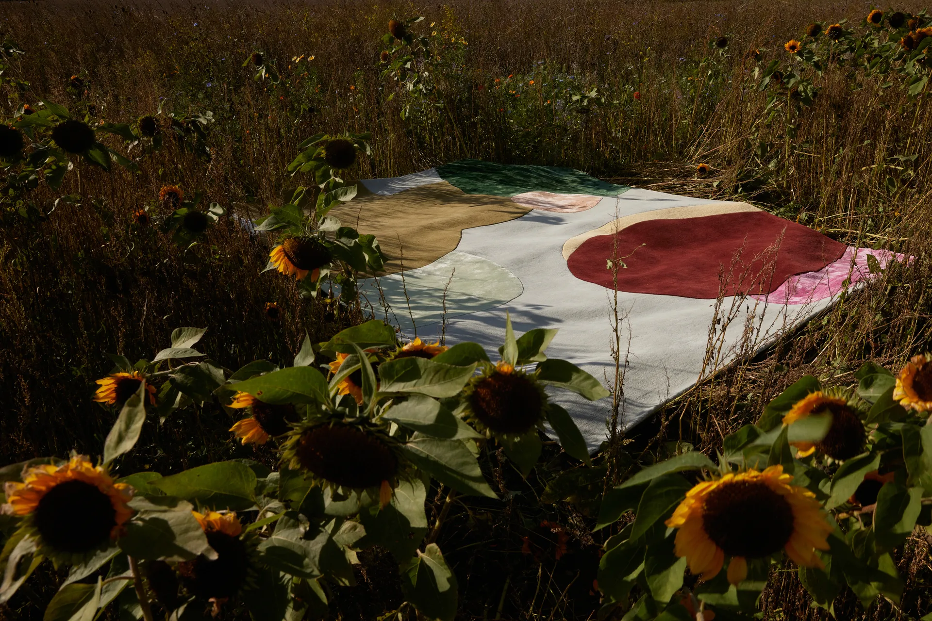 Sleeping Flower dywan wełniany, 200x300 cm Layered