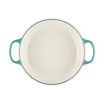 Garnek bufetowy Signature 3,5 l - Bleu Riviera - Le Creuset