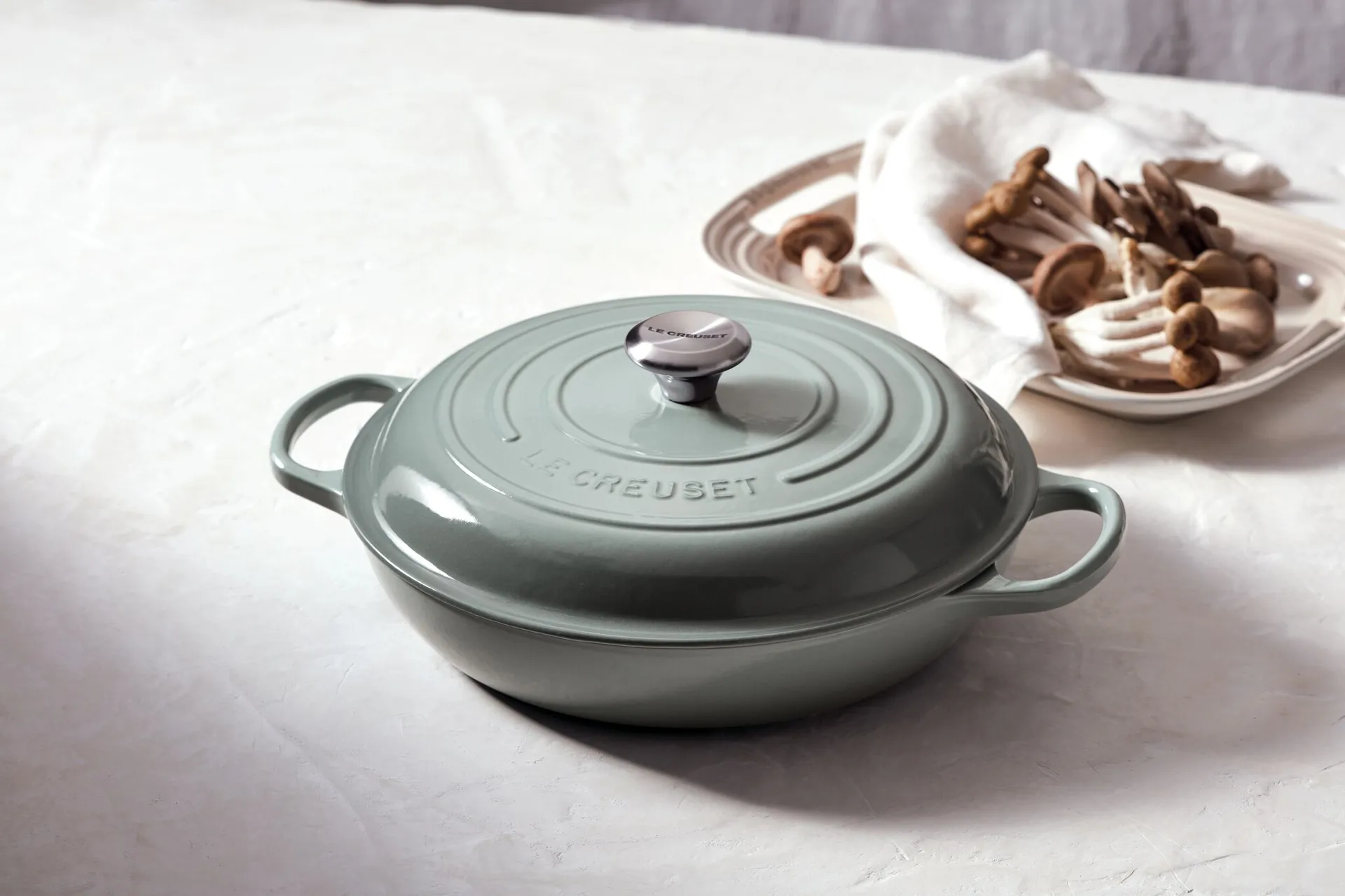 Garnek bufetowy Signature 3,5 l, Sea Salt Le Creuset