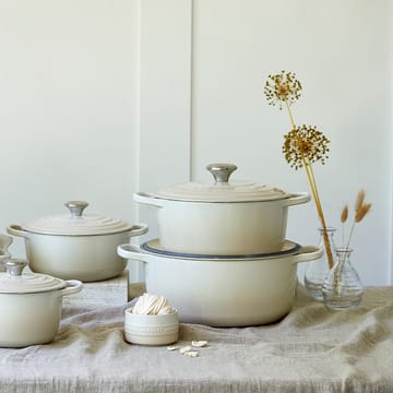 Garnek okrągły Le Creuset 3,3 l - Meringue - Le Creuset
