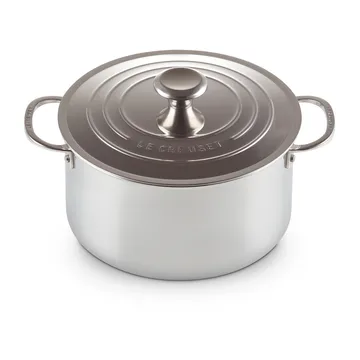 Głęboki garnek Signature 3-Ply z pokrywą - 6 l - Le Creuset