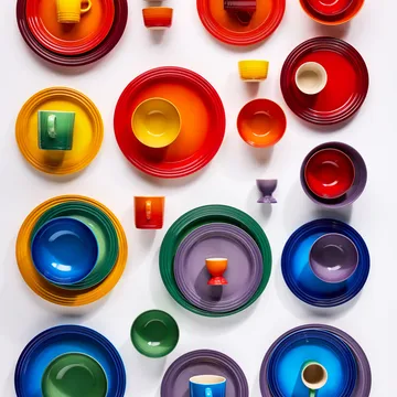 Kubek do kawy z kamionki Signature, 6-pak - Rainbow - Le Creuset