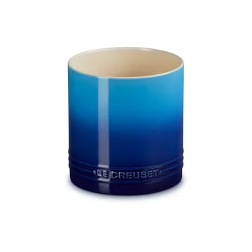 Kubek na sztućce i przybory z kamionki Signature 1,1 L - Azure - Le Creuset