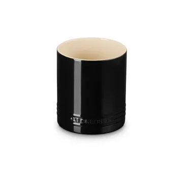 Kubek na sztućce i przybory z kamionki Signature 1,1 L - Black - Le Creuset