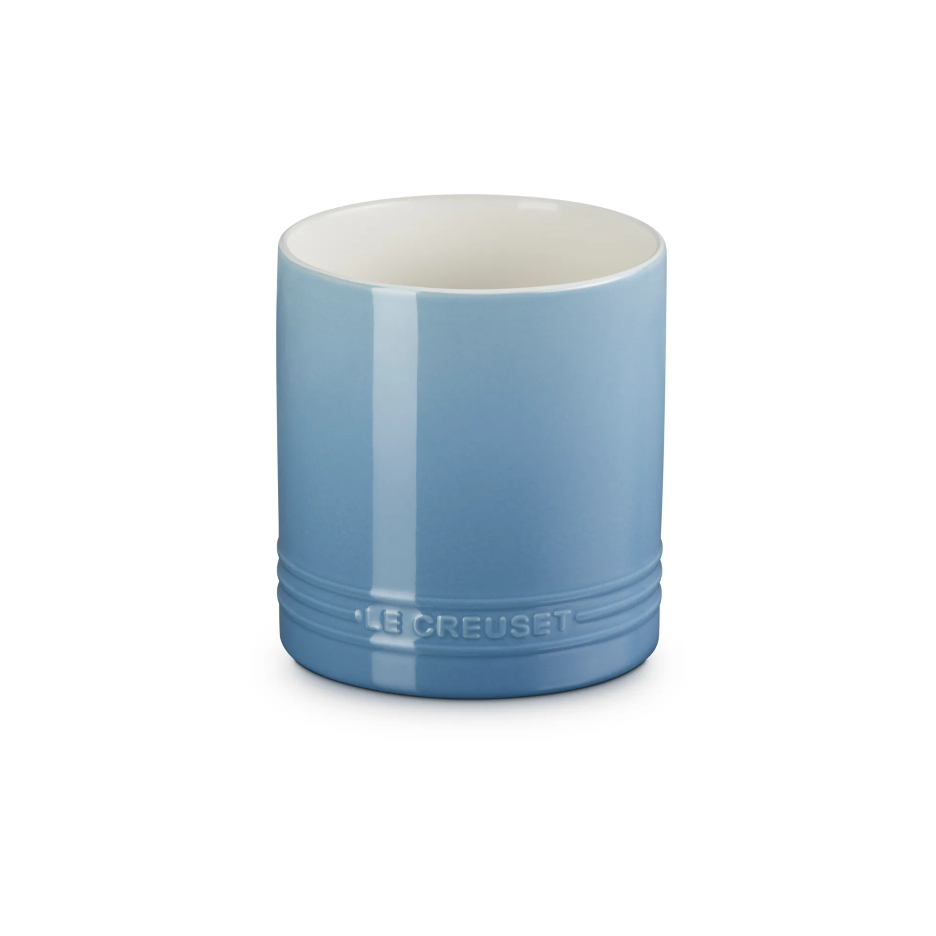 Kubek na sztućce i przybory z kamionki Signature 1,1 L, Chambray Le Creuset