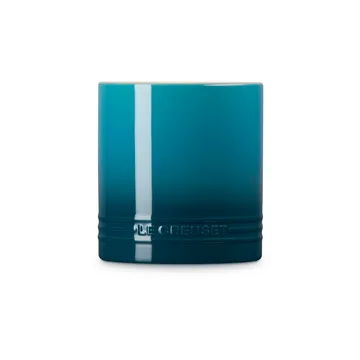 Kubek na sztućce i przybory z kamionki Signature 1,1 L - Deep Teal - Le Creuset