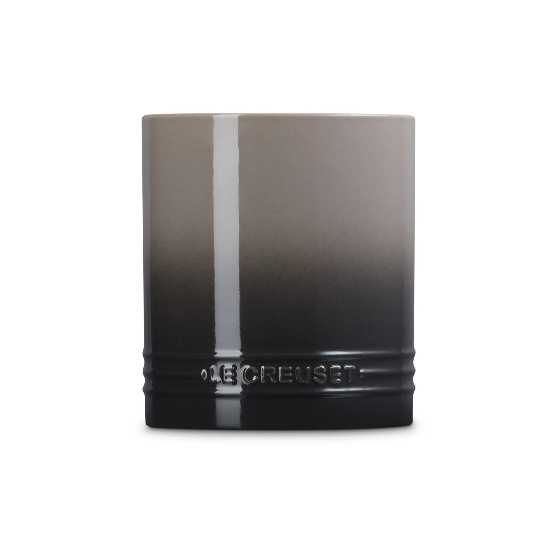 Kubek na sztućce i przybory z kamionki Signature 1,1 L, Flint Le Creuset