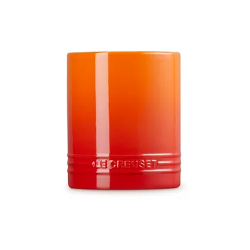 Kubek na sztućce i przybory z kamionki Signature 1,1 L - Volcanic - Le Creuset