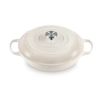Le Creuset Classic żeliwny garnek bufetowy ze szklaną pokrywą - Beza, 3,5 L - Le Creuset