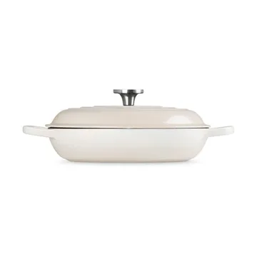 Le Creuset Classic żeliwny garnek bufetowy ze szklaną pokrywą - Beza, 3,5 L - Le Creuset