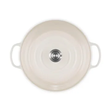 Le Creuset Classic żeliwny garnek bufetowy ze szklaną pokrywą - Beza, 3,5 L - Le Creuset