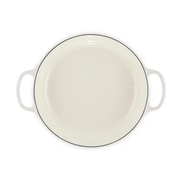 Le Creuset Classic żeliwny garnek bufetowy ze szklaną pokrywą - Beza, 3,5 L - Le Creuset