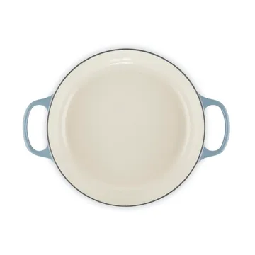 Le Creuset Classic żeliwny garnek bufetowy ze szklaną pokrywą - Chambray, 3,5 L - Le Creuset
