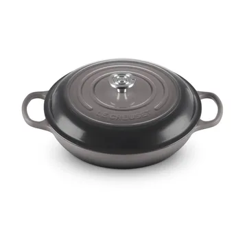 Le Creuset Classic żeliwny garnek bufetowy ze szklaną pokrywą - Krzesiwo, 3,5 L - Le Creuset