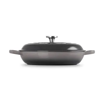 Le Creuset Classic żeliwny garnek bufetowy ze szklaną pokrywą - Krzesiwo, 3,5 L - Le Creuset