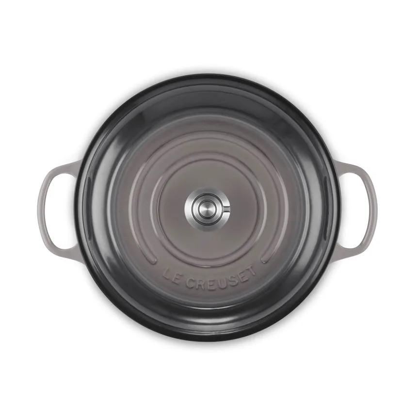 Le Creuset Classic żeliwny garnek bufetowy ze szklaną pokrywą, Krzesiwo, 3,5 L Le Creuset