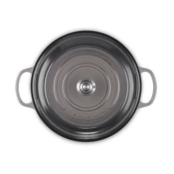 Le Creuset Classic żeliwny garnek bufetowy ze szklaną pokrywą - Krzesiwo, 3,5 L - Le Creuset