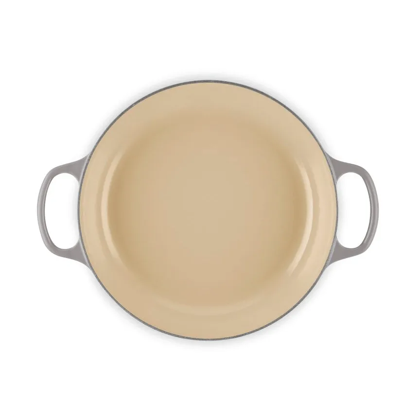 Le Creuset Classic żeliwny garnek bufetowy ze szklaną pokrywą, Krzesiwo, 3,5 L Le Creuset