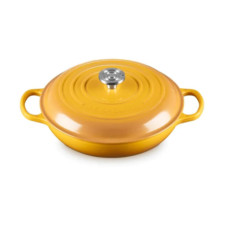 Le Creuset Classic żeliwny garnek bufetowy ze szklaną pokrywą, Nektar, 3,5 L Le Creuset