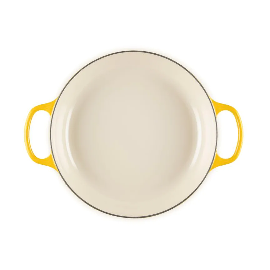 Le Creuset Classic żeliwny garnek bufetowy ze szklaną pokrywą, Nektar, 3,5 L Le Creuset