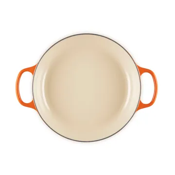 Le Creuset Classic żeliwny garnek bufetowy ze szklaną pokrywą - Volcanic, 3,5 L - Le Creuset