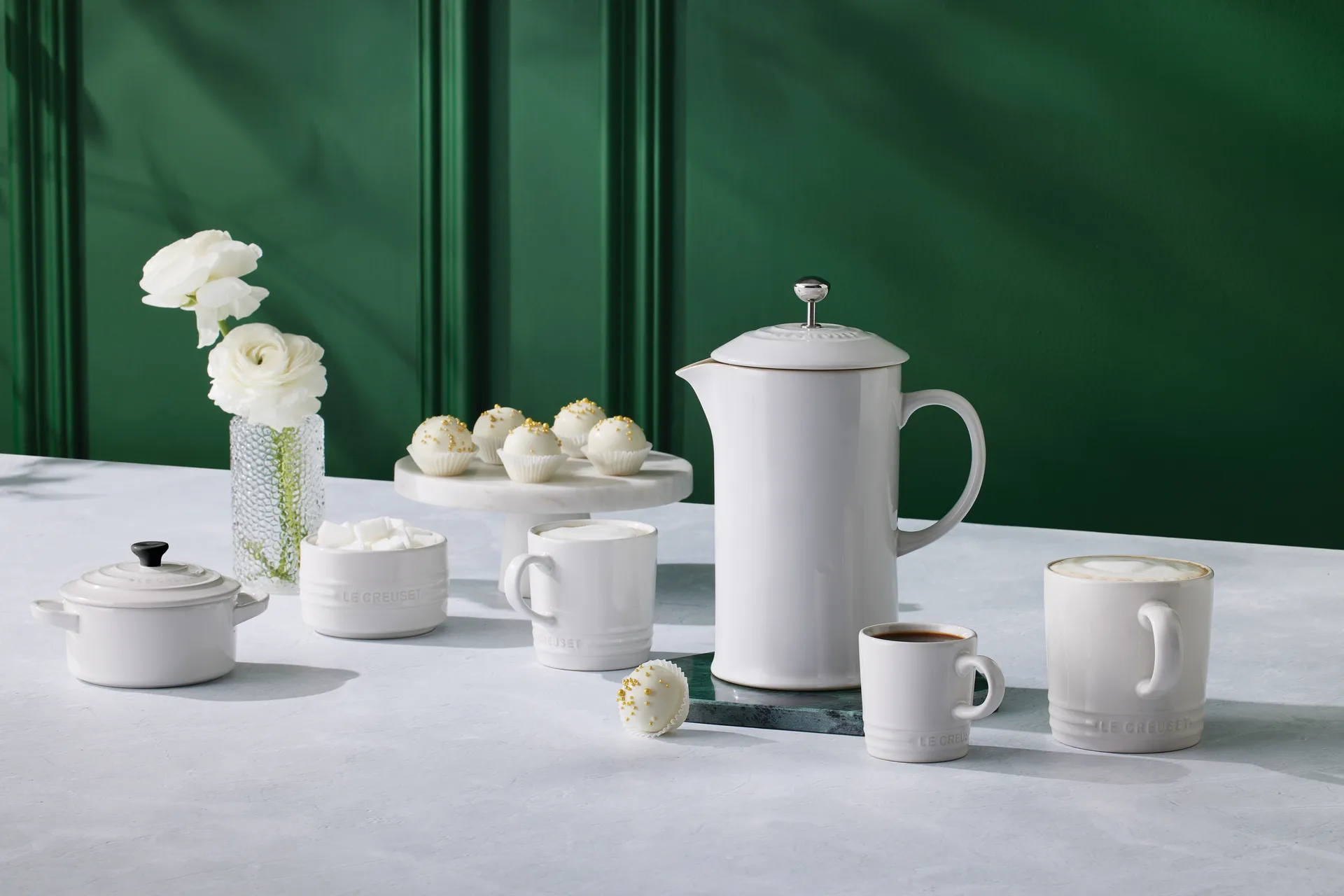 Le Creuset filiżanka do espresso 100 ml, White Le Creuset