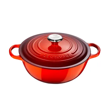 Le Creuset garnek do duszenia 32 cm - Cerise - Le Creuset
