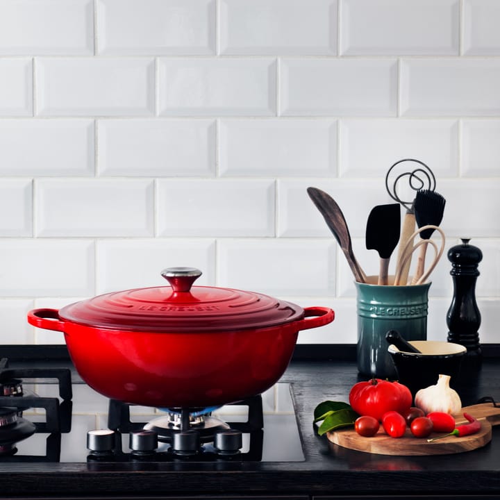 Le Creuset garnek do duszenia 32 cm, Cerise Le Creuset